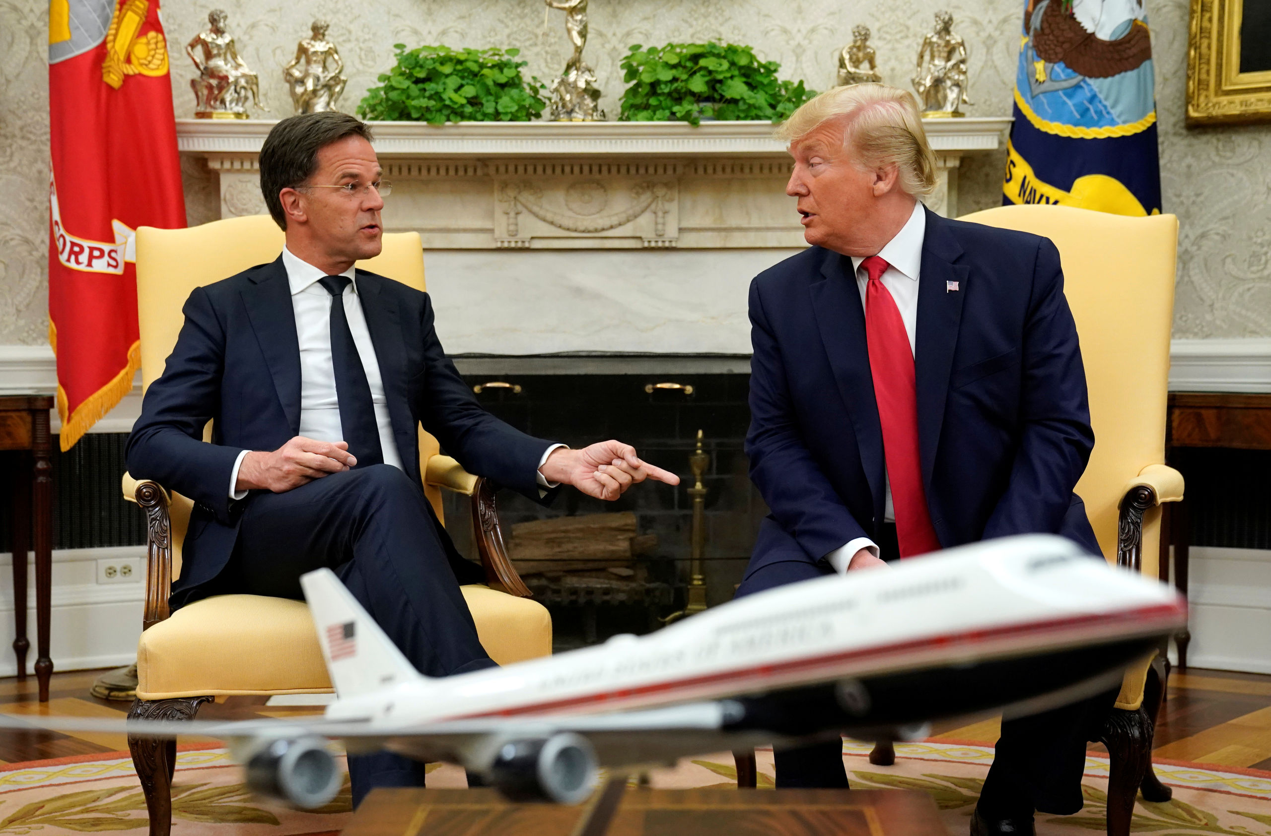 Trump: relatie met Nederland was nooit beter