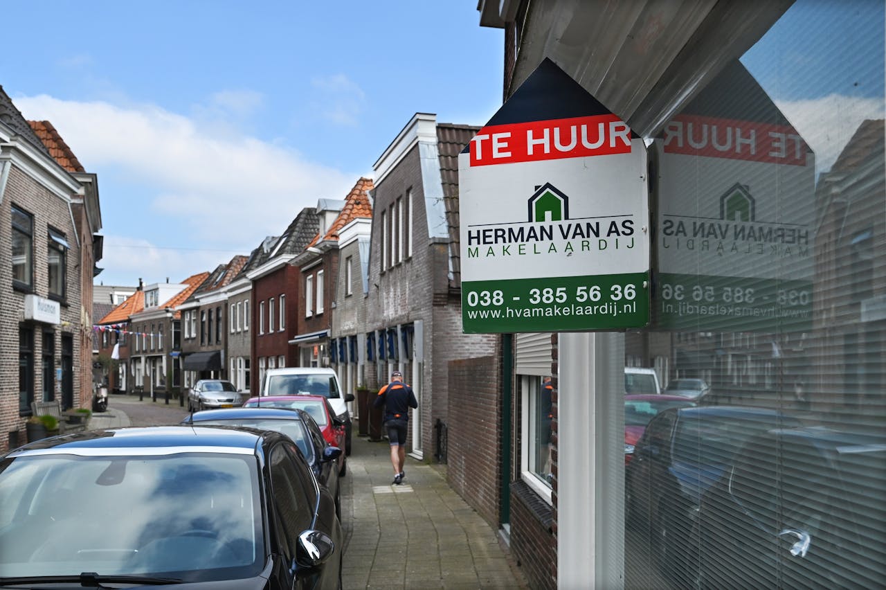 Woning te huur in Genemuiden. Volgens de Europese Commissie zijn er te weinig particuliere huurwoningen.