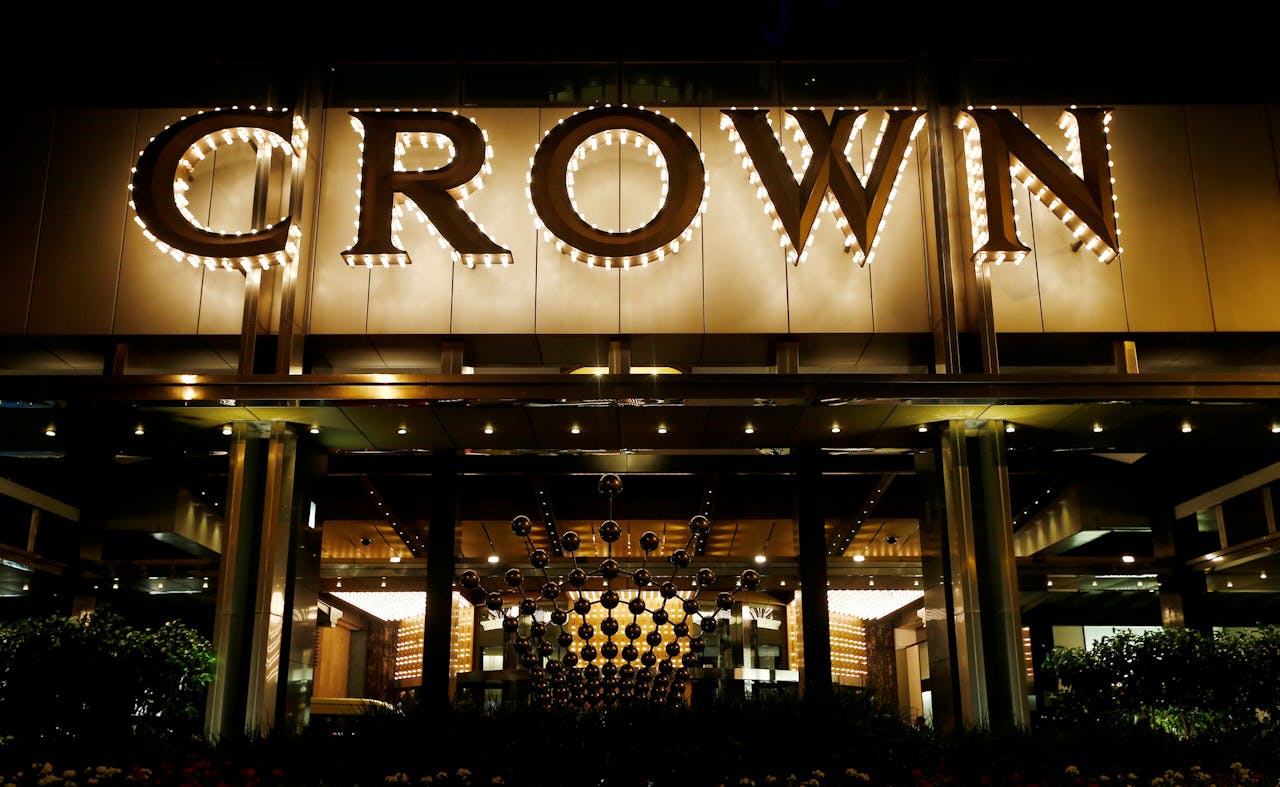 Een casino van Crown in Melbourne