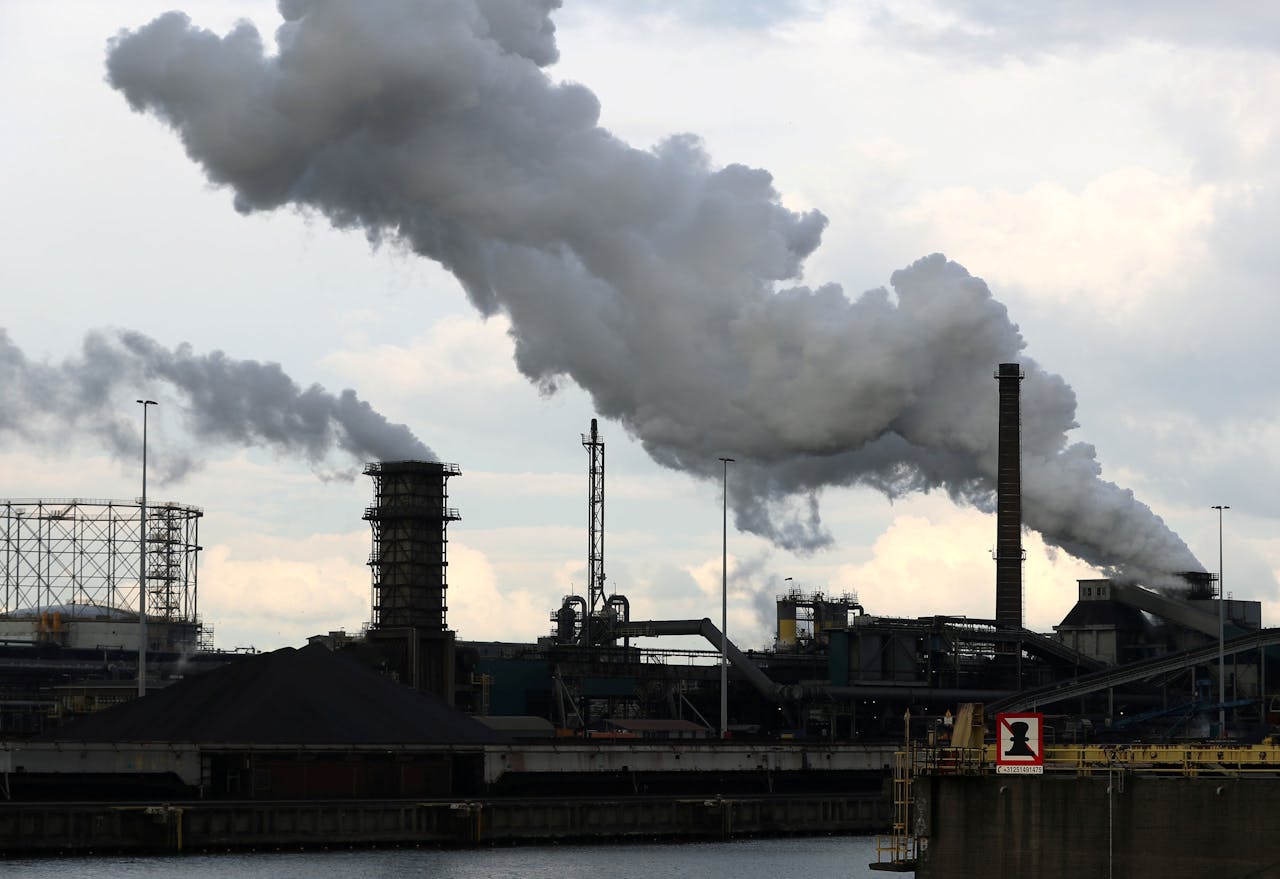 De fabriek van Tata Steel in IJmuiden