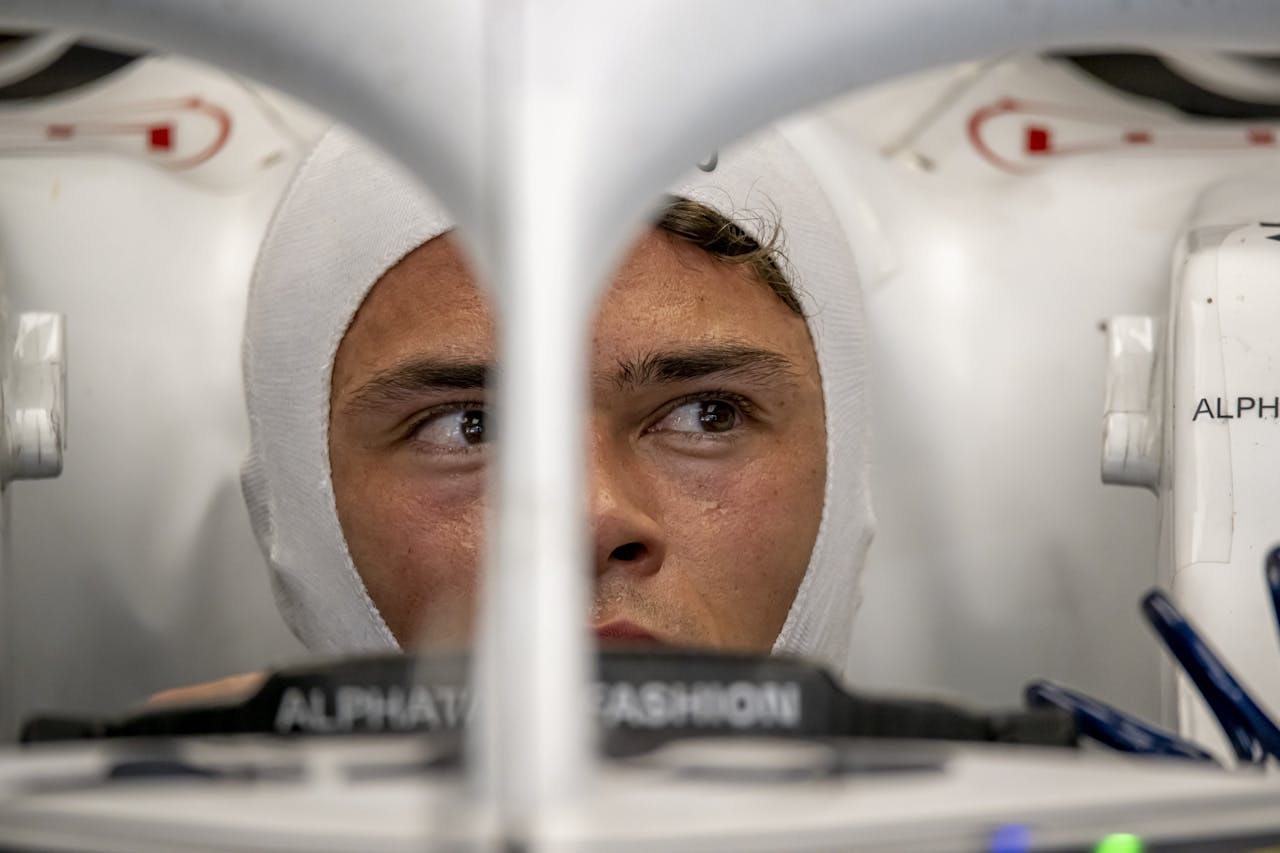 Nyck de Vries in november in Abu Dhabi.