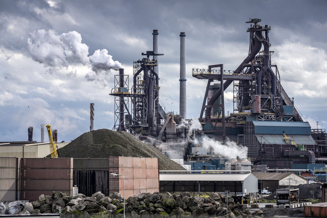 In de stofwolken van Harsco, afkomstig van het terrein van Tata Steel, bleken zware metalen zoals lood en mangaan te zitten.