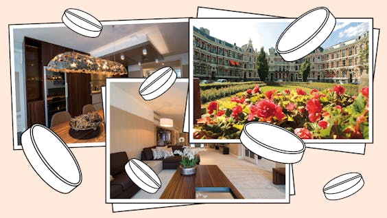 De huur van het luxeappartement aan het Koningin Emmaplein in Rotterdam werd betaald door ZSV.