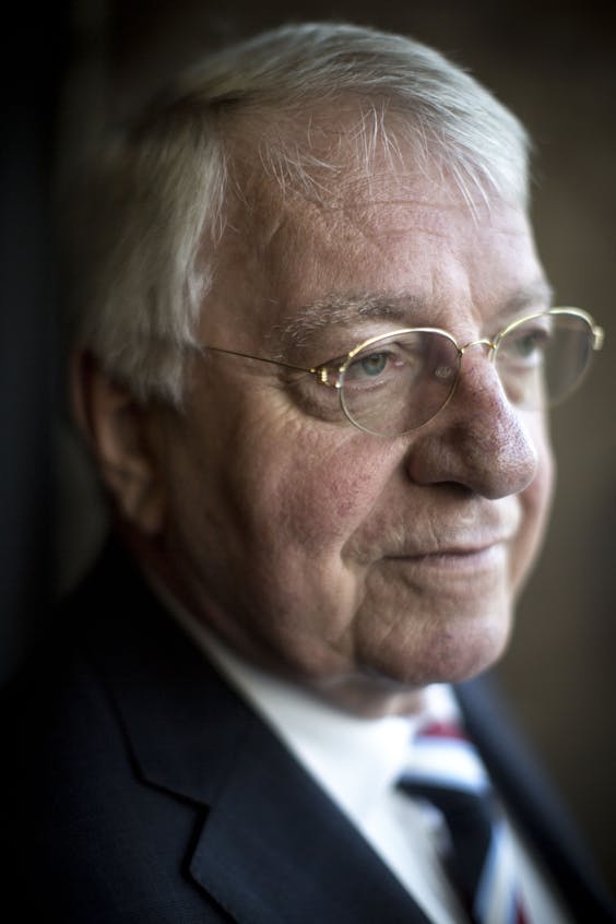 Wim van der Leegte, eigenaar van de Nederlandse bussenmaker VDL Groep.