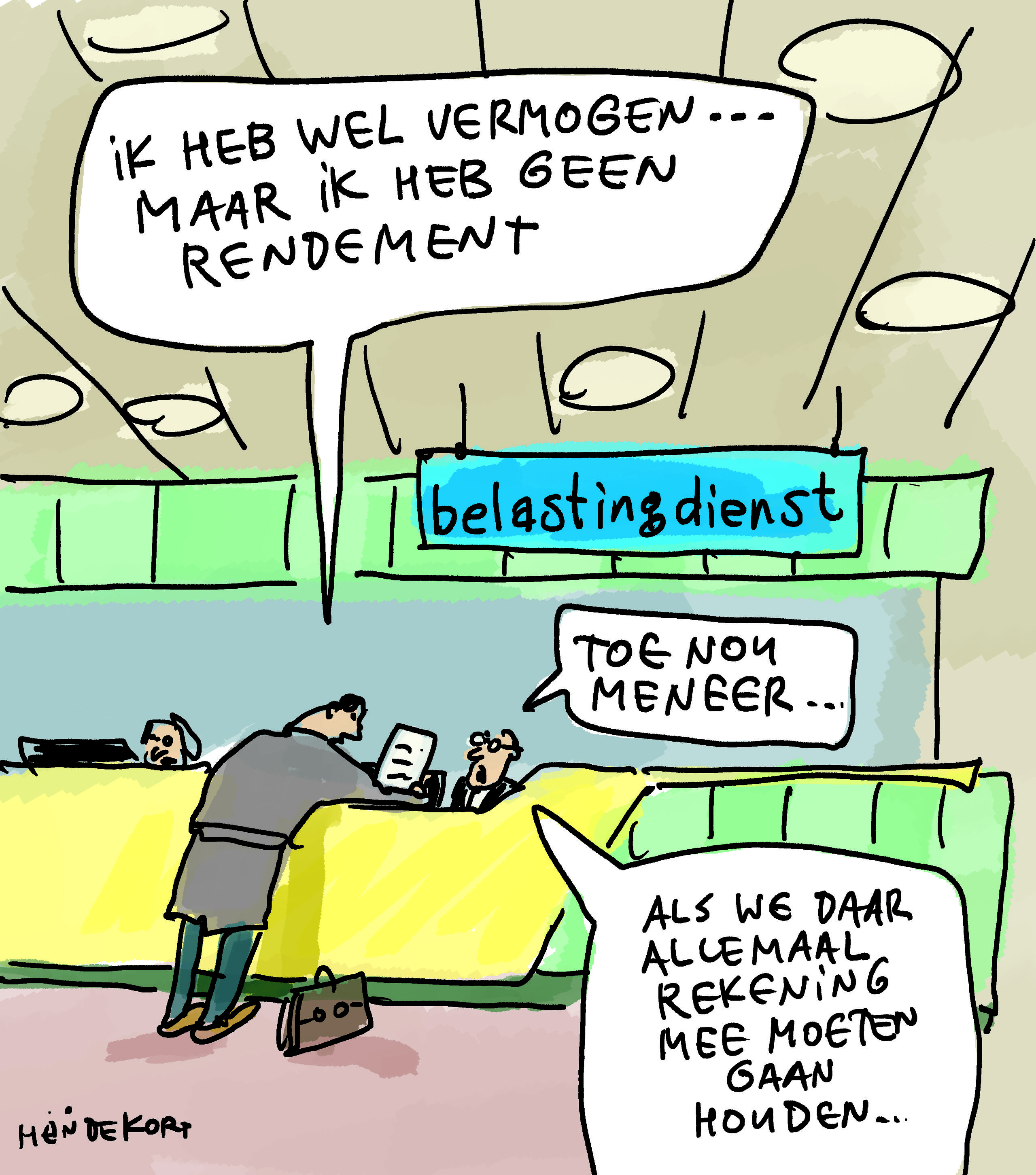 Hak nu eindelijk eens knopen door voor de vermogens­rendements­heffing