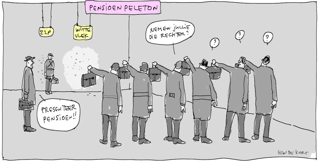 Pensioen voor wie werkt: geen plicht, wel recht