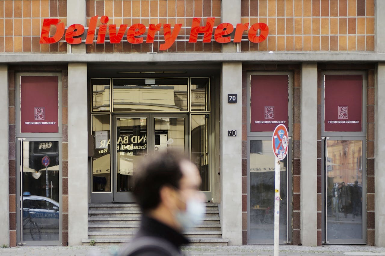 Het hoofdkwartier van Delivery Hero in Berlijn.