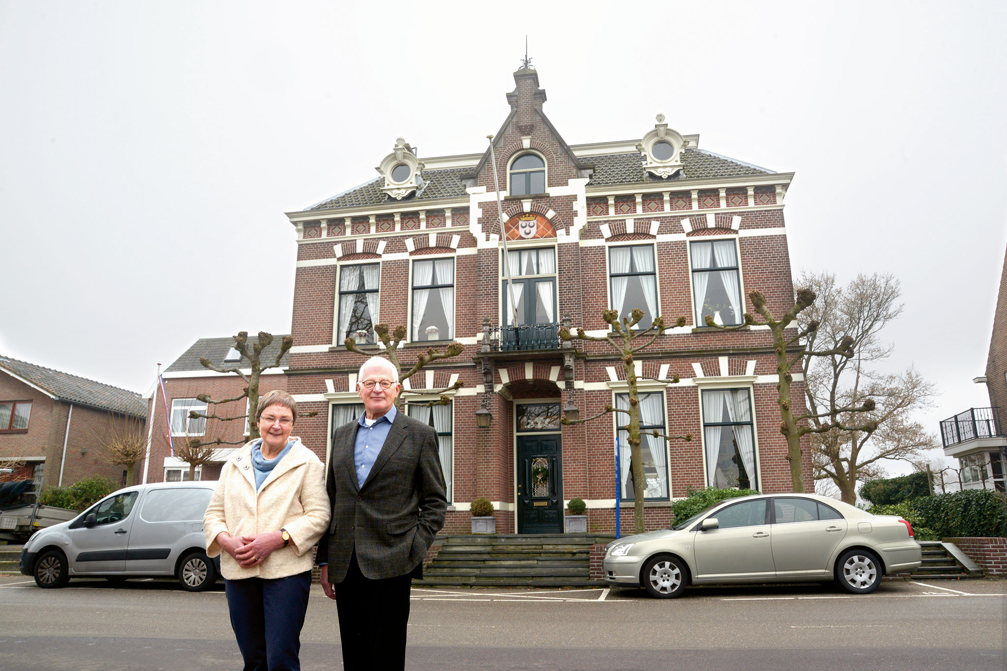 Voormalig gemeentehuis in Krimpen aan de Lek