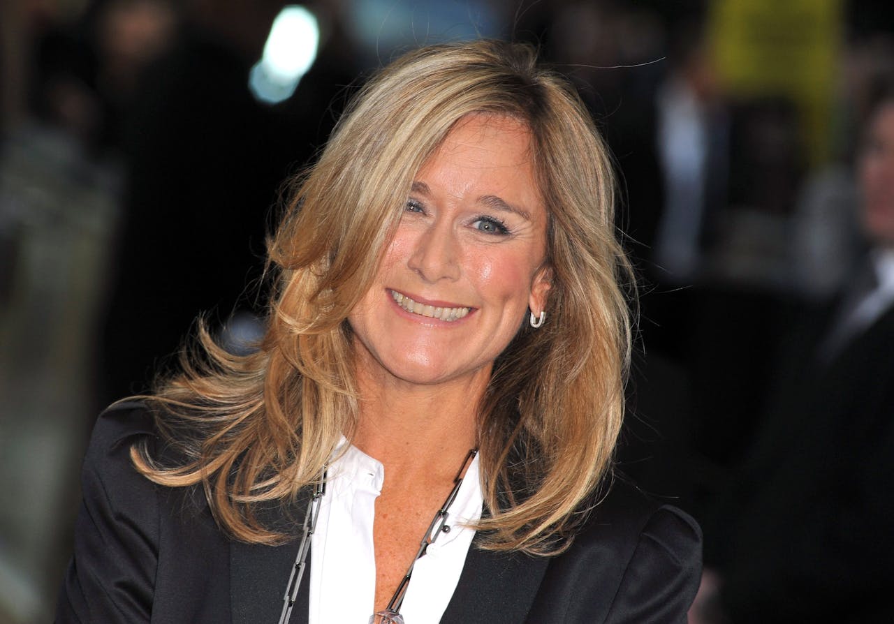 Ceo Angela Ahrendts van Burberry, ze vertrekt halverwege volgend jaar naar Apple