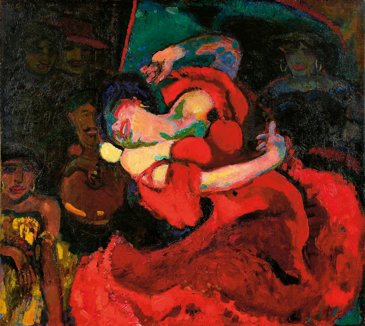 Jan Sluijters, ‘Spaanse danseres’, 1906. Het Stedelijk Museum Amsterdam heeft het in langdurige bruikleen gehad. Selderbeek verkocht het in 1950.