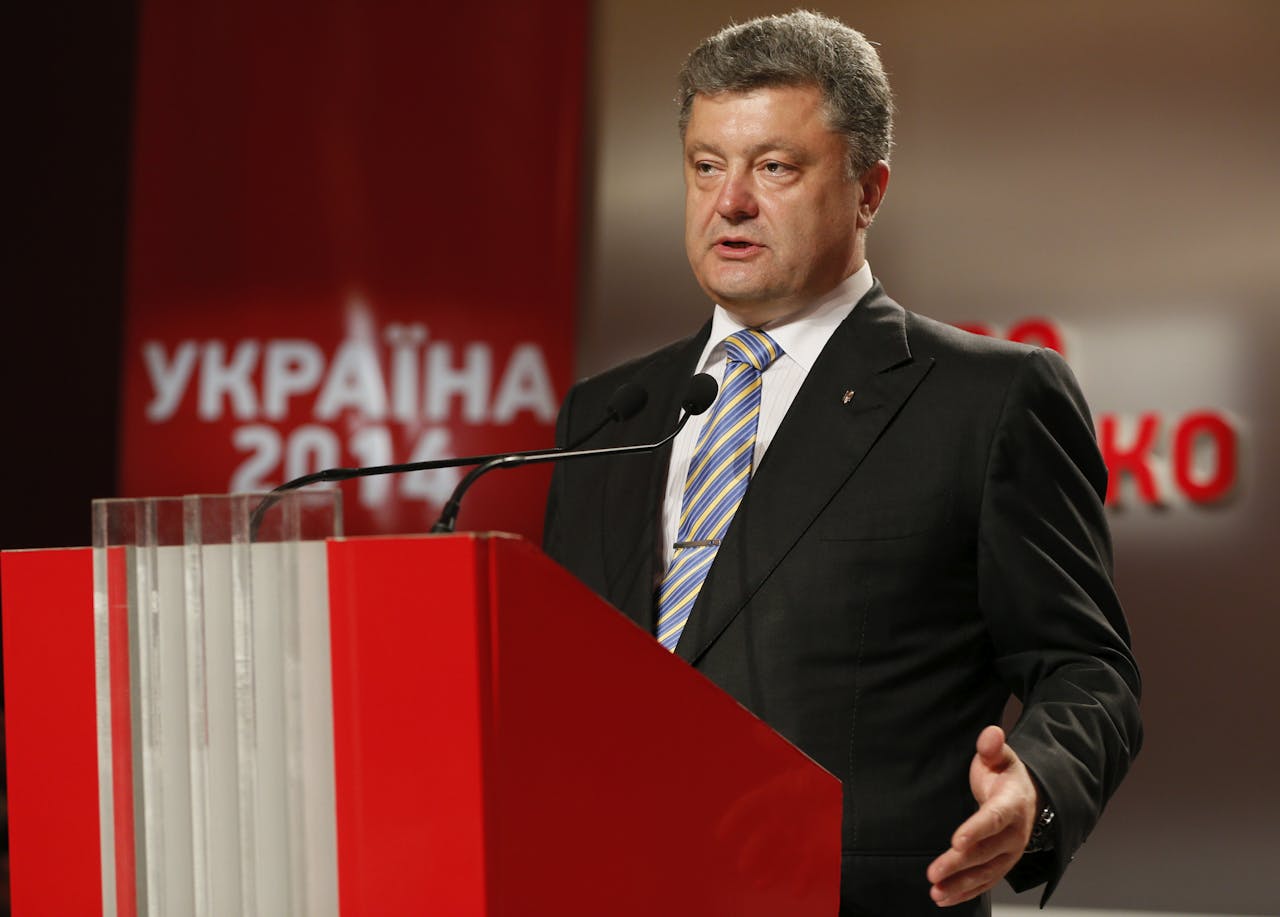 Petro Porosjenko wordt in juni beëdigd als president van Oekraïne.