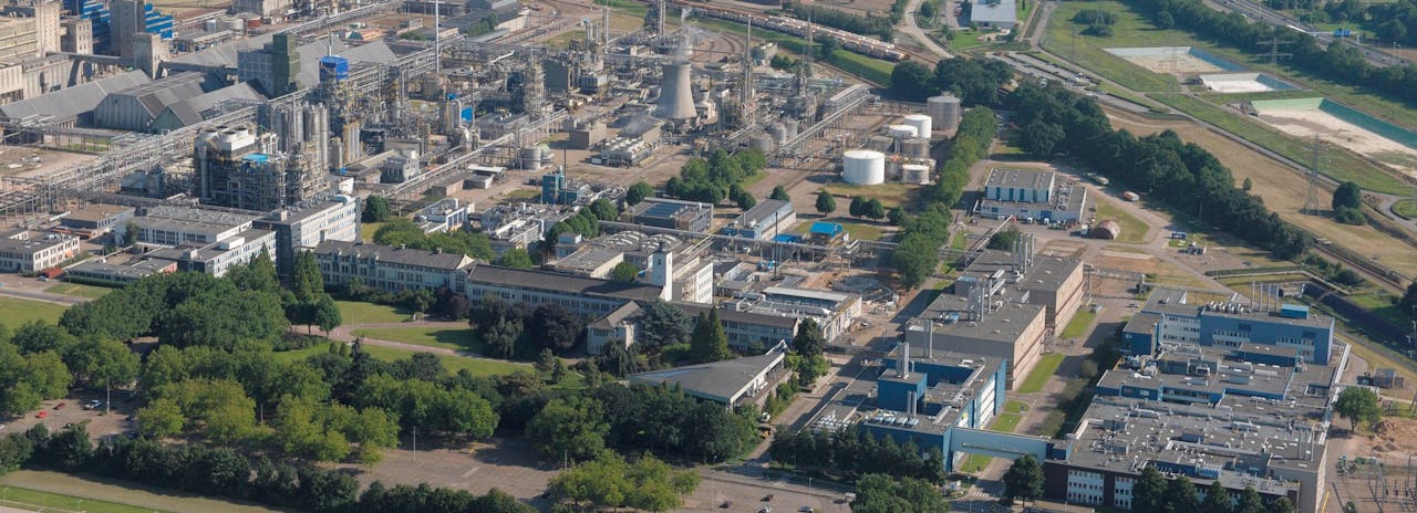Chemelot, een voormalig industrieterrein van DSM.