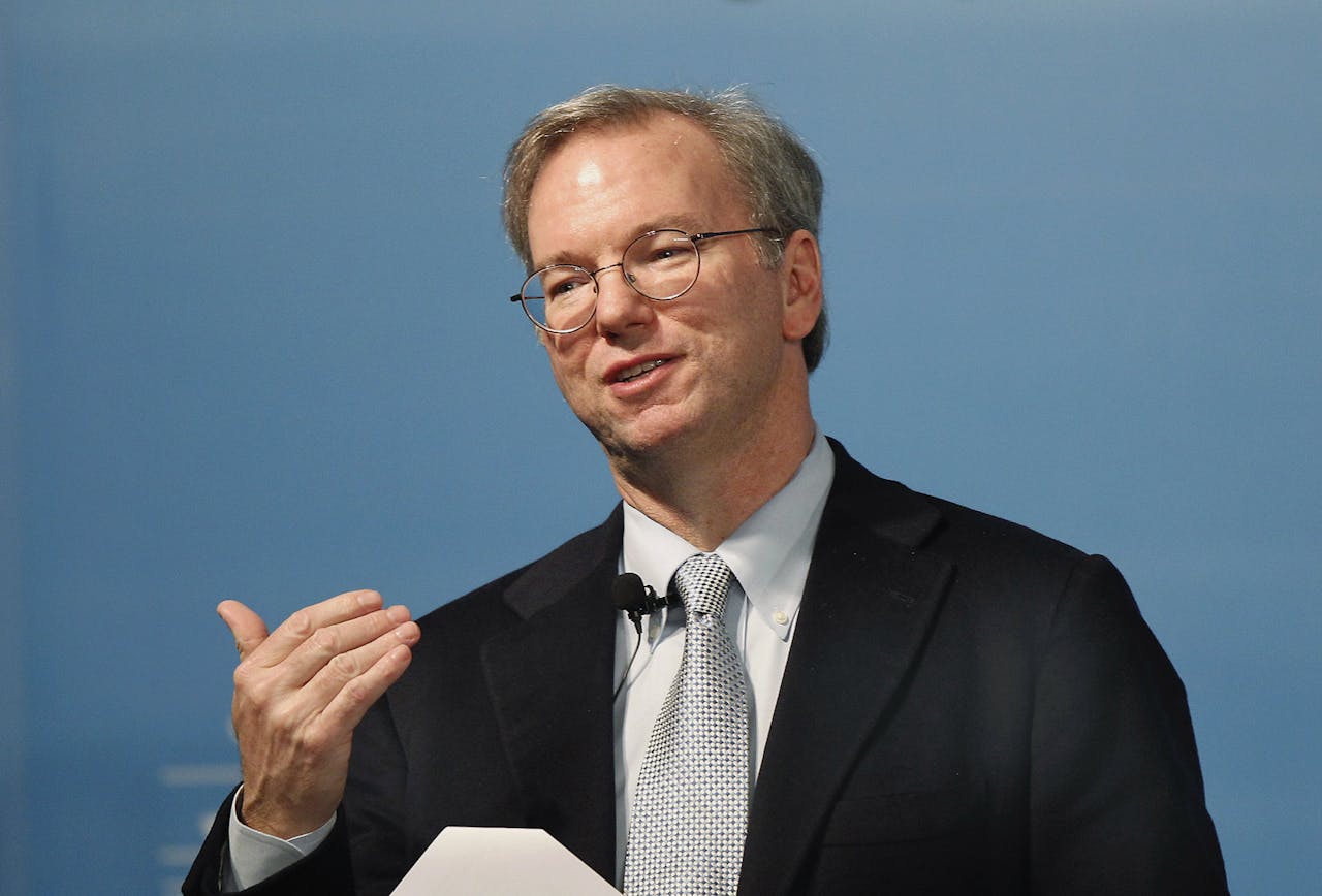 Google-topman Eric Schmidt