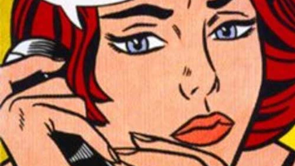 schilderij pop-art-kunstenaar lichtenstein geveild voor record