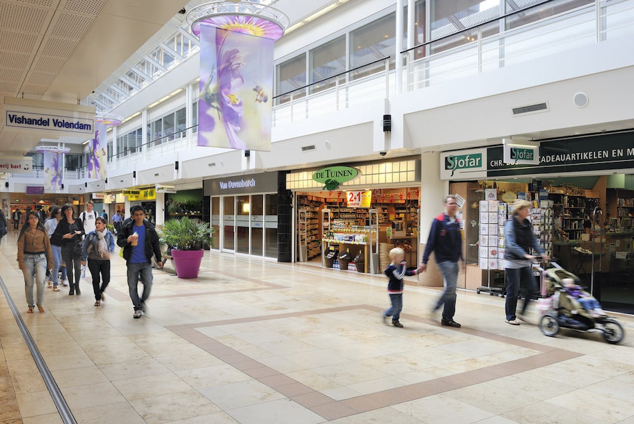 Winkelcentrum Hoog Catharijne in Utrecht is een van de bezittingen van Corio.
