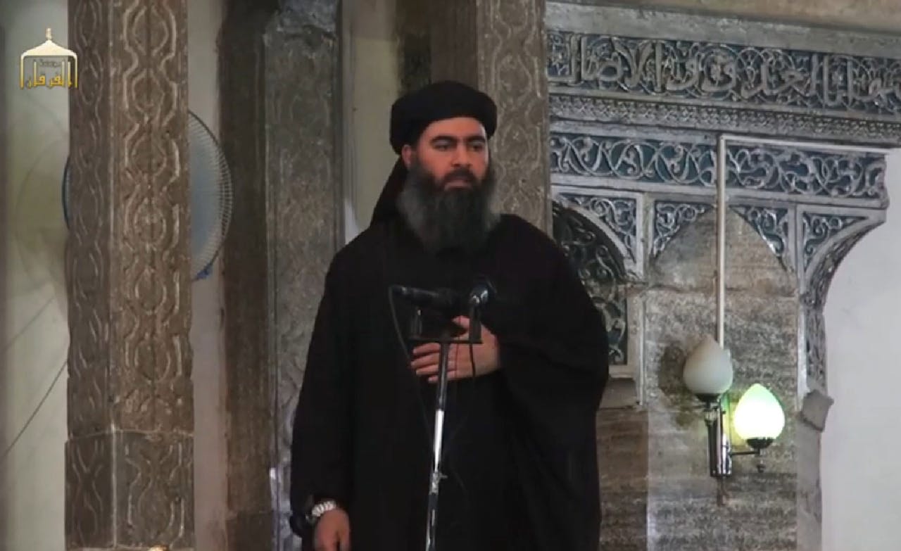 Abu Bakr al Baghdadi, leider van Isis