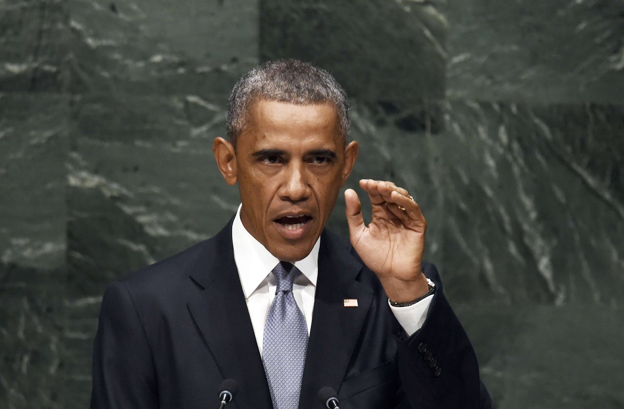 Obama roept in een speech aan de Verenigde Naties moslims op expliciet afstand te nemen van Isis.