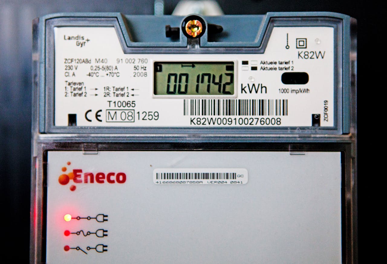 Meterkast electriciteitsmeter stroommeter