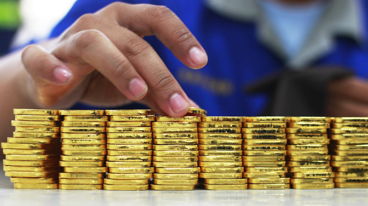 ABN verlaagde donderdag de prognose voor de goudprijs en rekent op $1100 eind dit jaar.