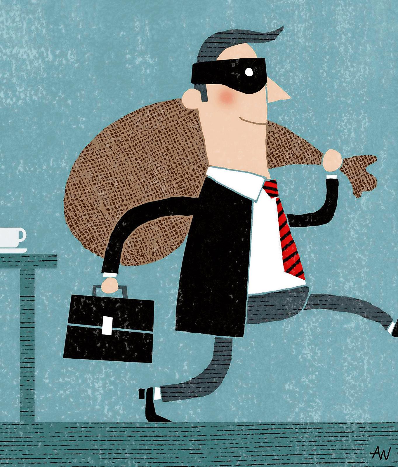 Gelegenheid maakt de dief, ook op het werk