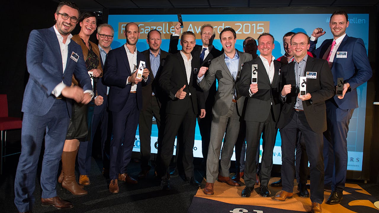 Alle winnaars van de Gouden Gazellen in Gelderland en Overijssel.