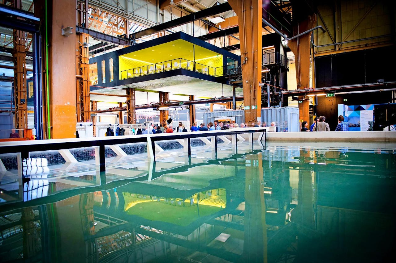 Startup-verzamelplaats RDM Innovation Campus in Rotterdam. Een nieuw investeringsfonds moet de economische groei in de haven stimuleren. (HH)