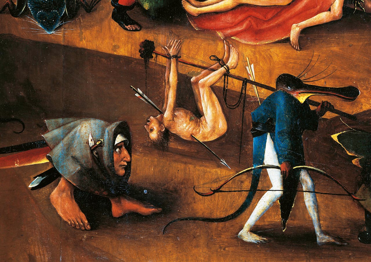 Middenluik (detail) van ‘Het Laatste Oordeel’ (1500-1525) uit Wenen.