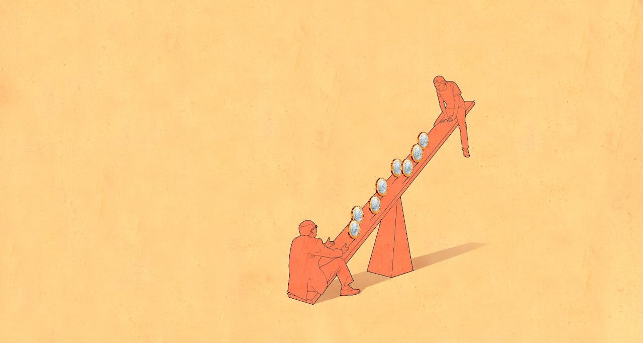 Balans Tussen Jong En Oud Raakt Zoek