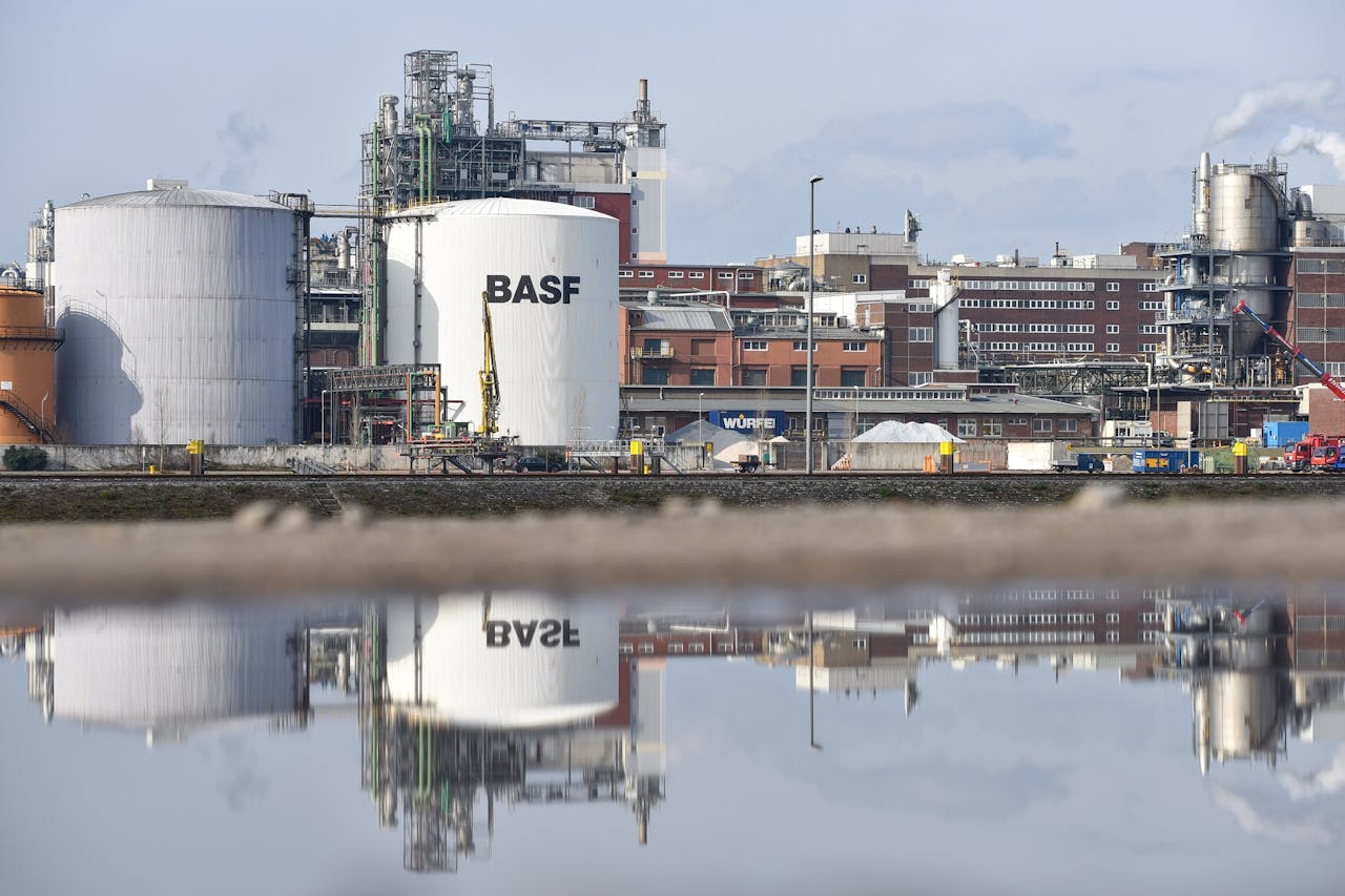 Vestiging van Basf in Ludwigshafen. foto:HH