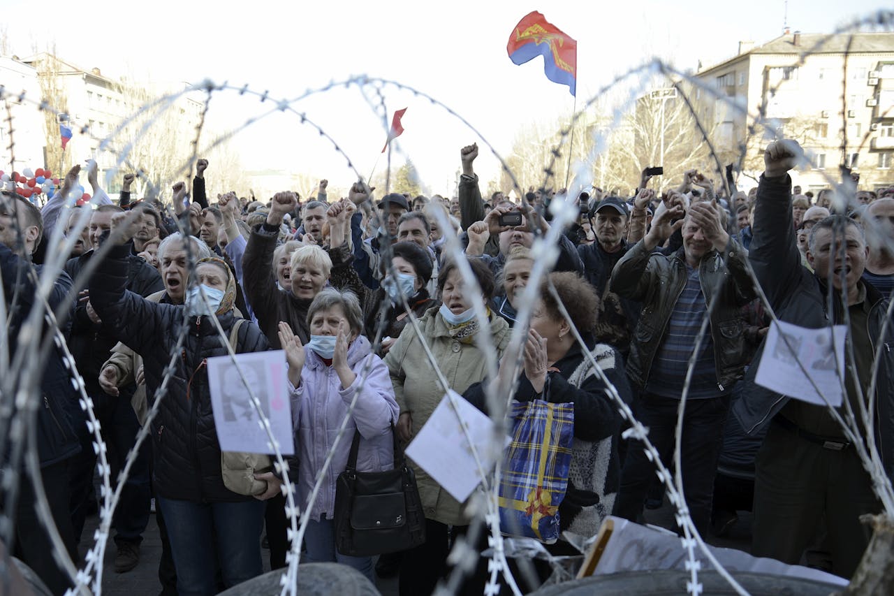Protesten in Donetsk