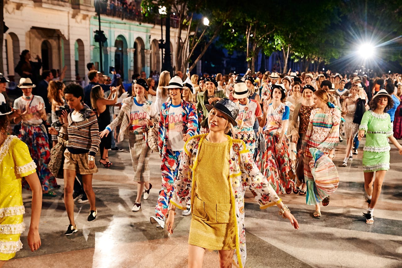 In mei vloog Chanel relaties over naar Cuba, waar het merk de cruisecollectie toonde. (Foto: Olivier Saillant)