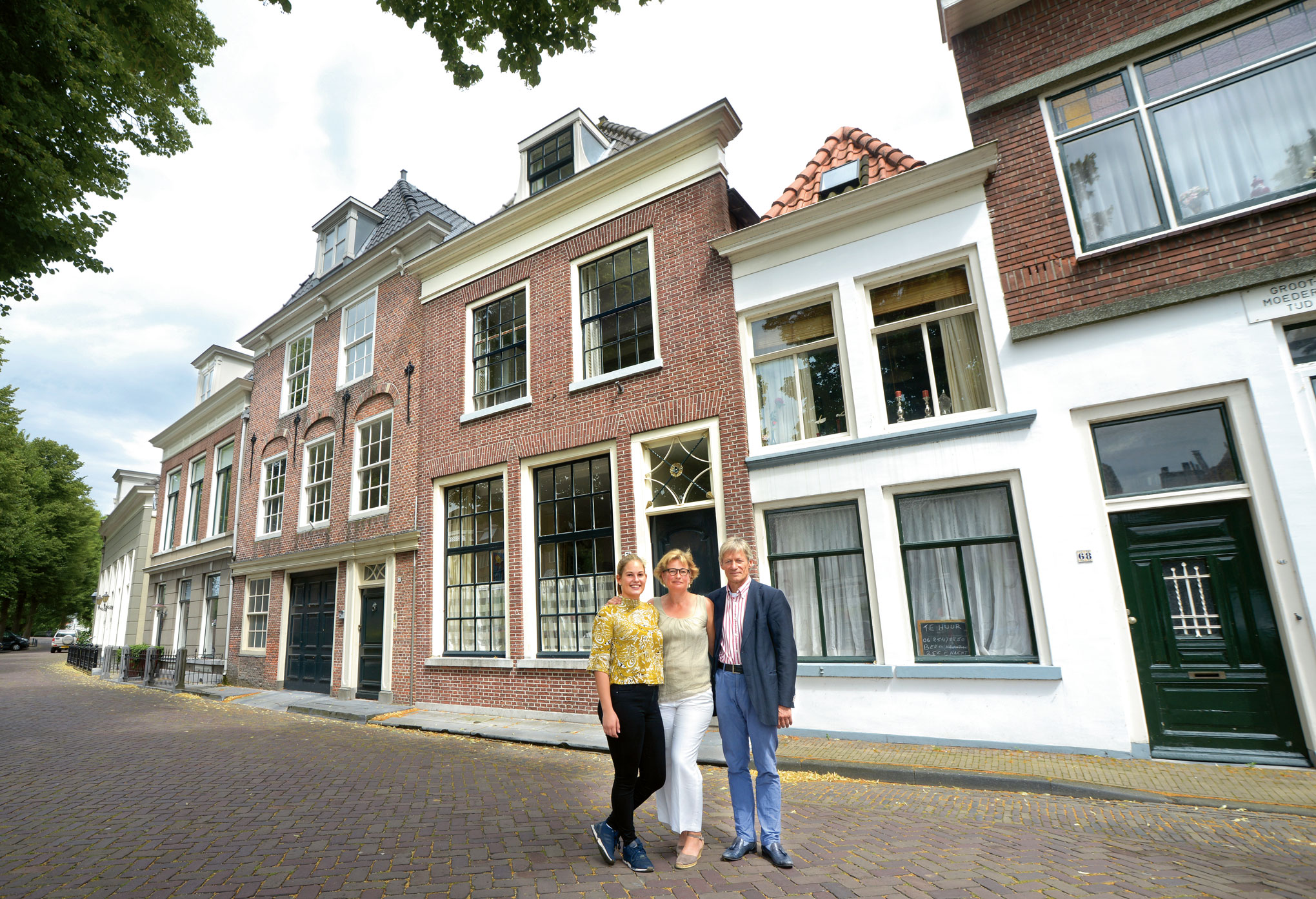 Aan de Linge, midden in de stad