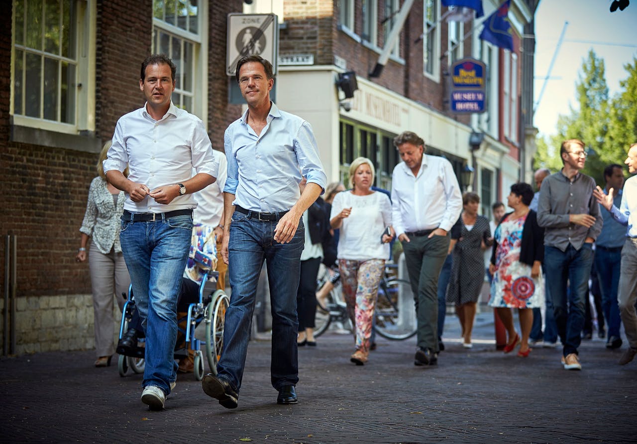 Het kabinet-Rutte 2 kwam dinsdag bijeen in Delft voor de jaarlijkse 'heidag' na het zomerreces. (Foto: Phil Nijhuis/HH)