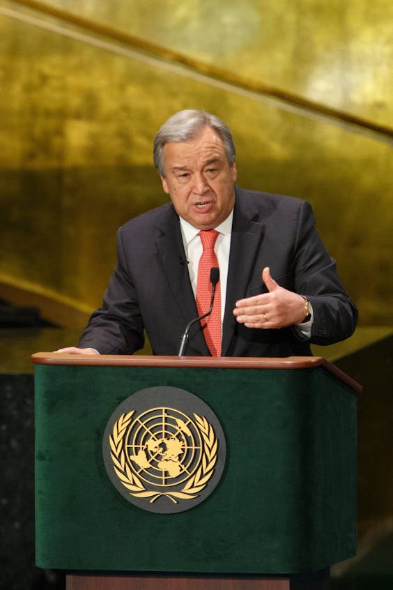 Antonio Guterres is favoriet om de nieuwe secretaris-generaal van de Verenigde Naties te worden. foto: HH