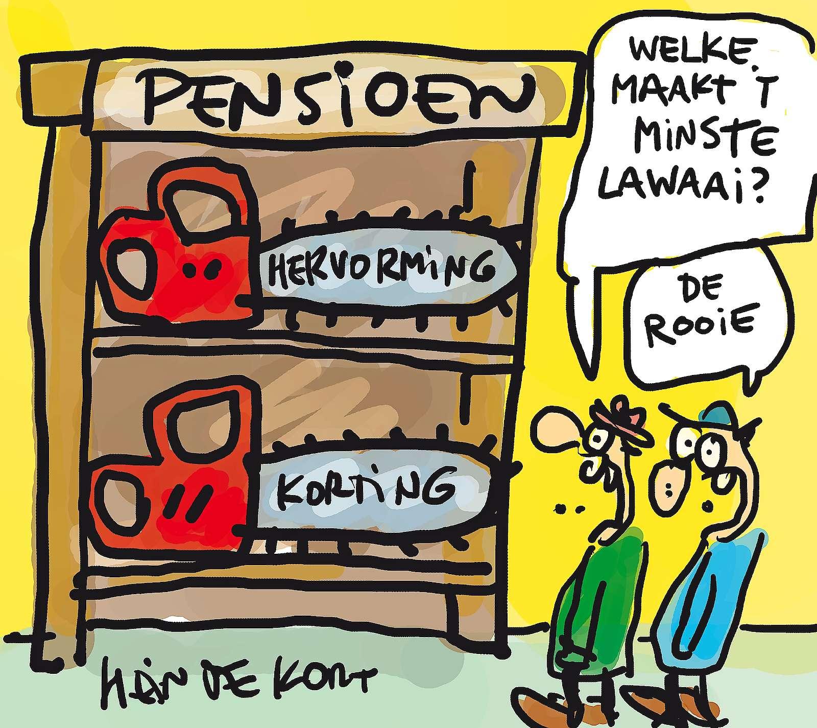 Korten Op Pensioen Moet Verdedigbaar Onderdeel Zijn Van Grote Hervorming