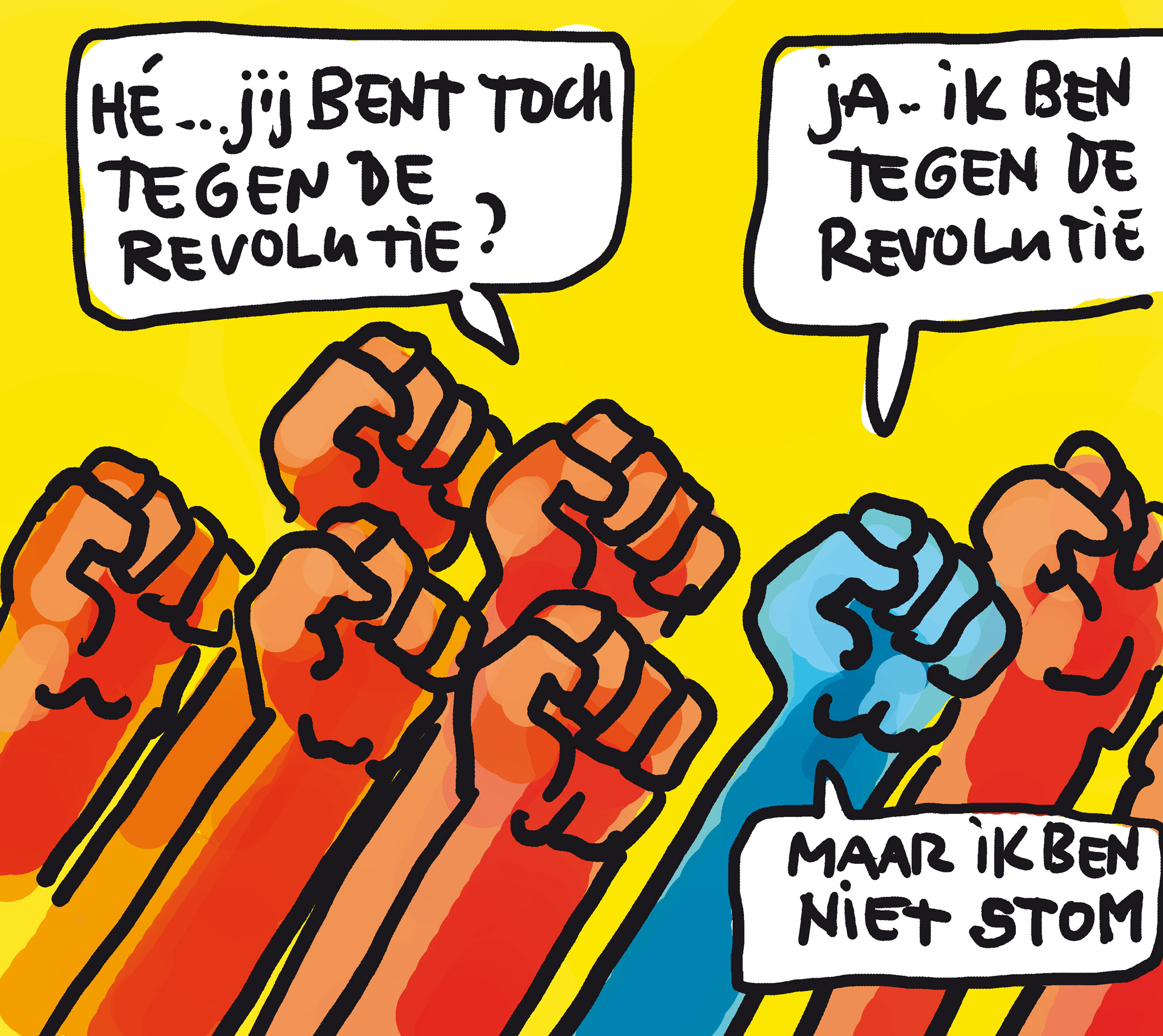 Een Patroon Van Revoluties, Maar Wel Langs Keurige Democratische Weg