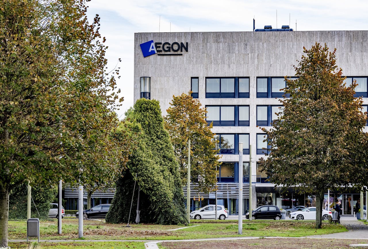 Het hoofdkantoor van Aegon