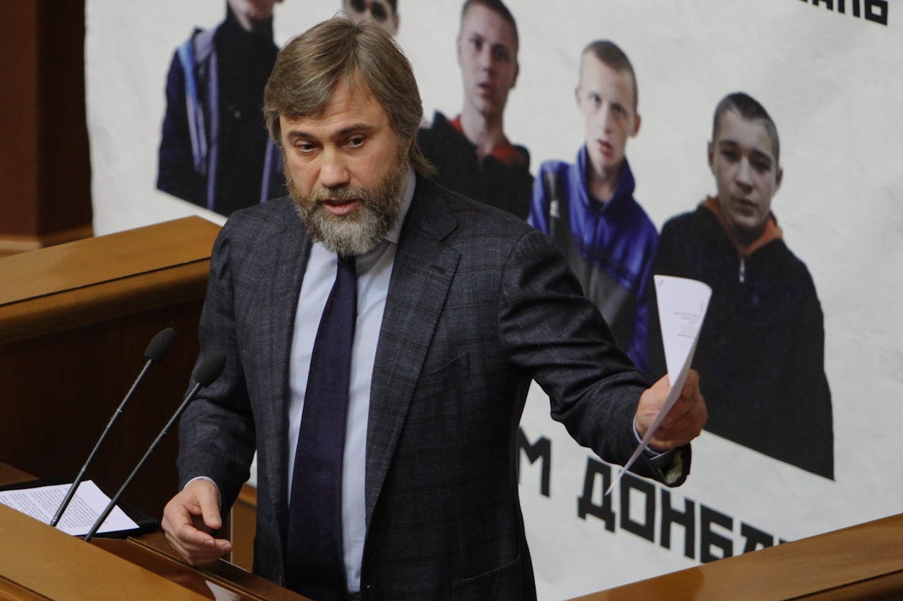 Vadym Novynskyi, hier in 2016, werd als Oekraïens parlementslid jarenlang beschouwd als de 'Kremlin whip'.
