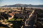 Uit as herrezen Pompeï gaat verval te lijf met drones en lasers