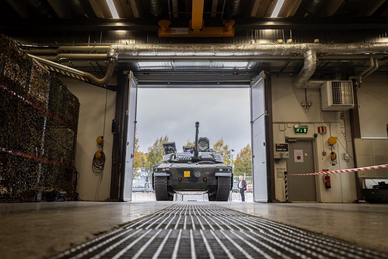 Nederlandse CV90-voertuigen krijgen in Zweden een upgrade.