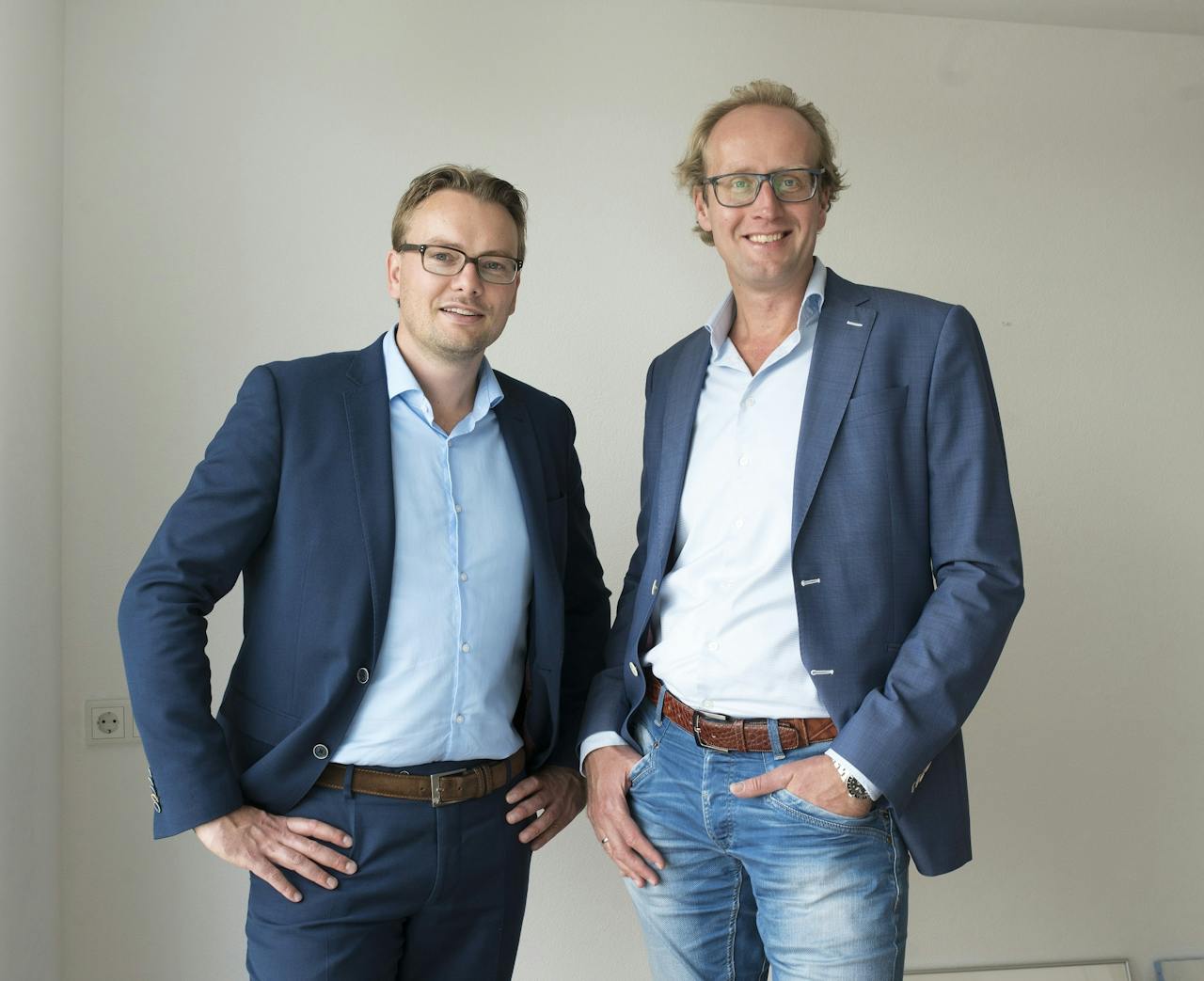 Bas Bourgonje en Christiaan Houtenbos (rechts)