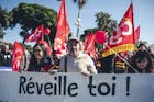 Frans pensioenprotest kiest voor vlucht naar voren