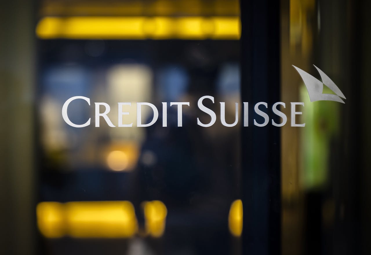Een kantoor van Credit Suisse in Zürich
