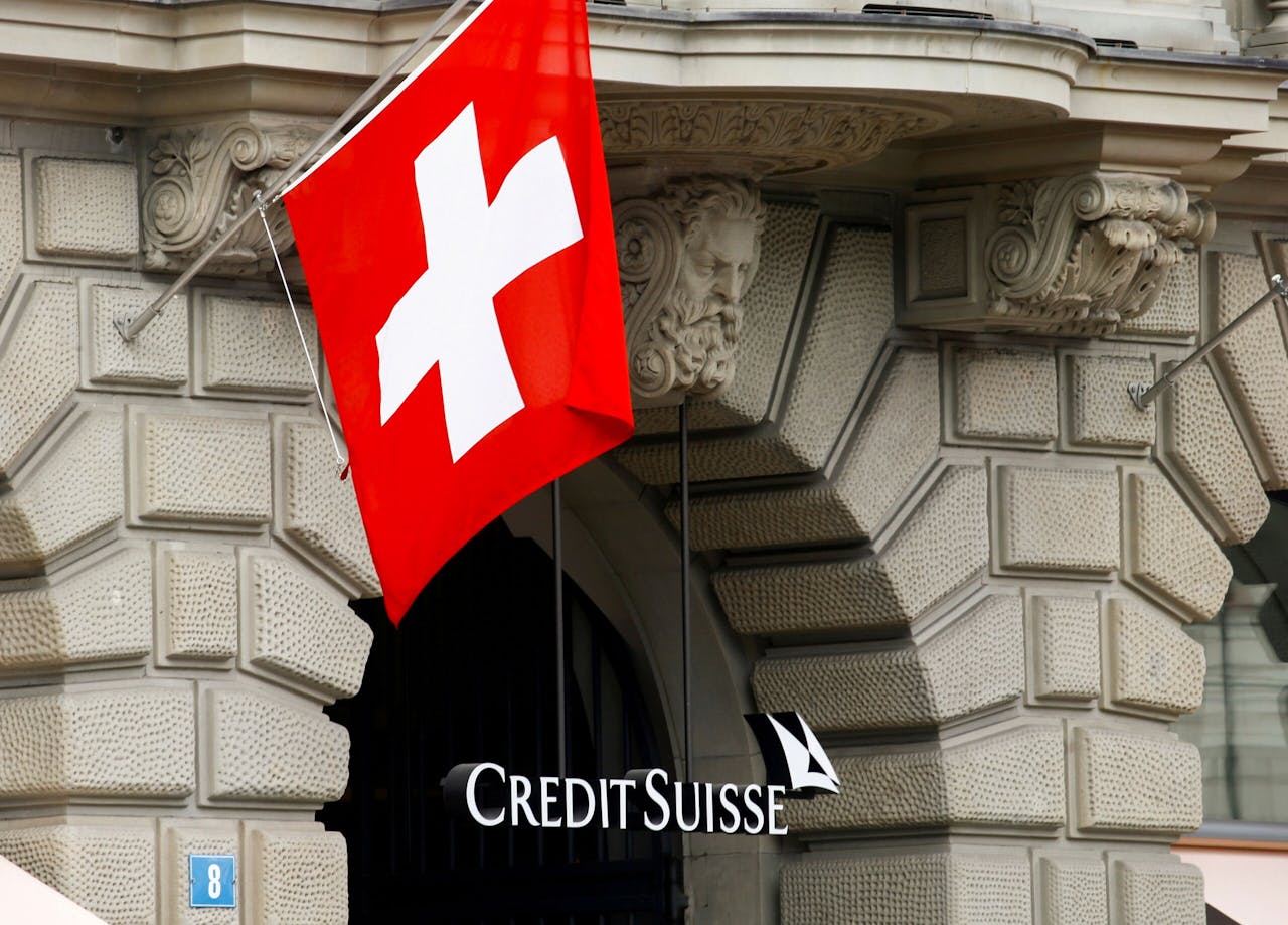 Het hoofdkantoor van Credit Suisse in Zürich