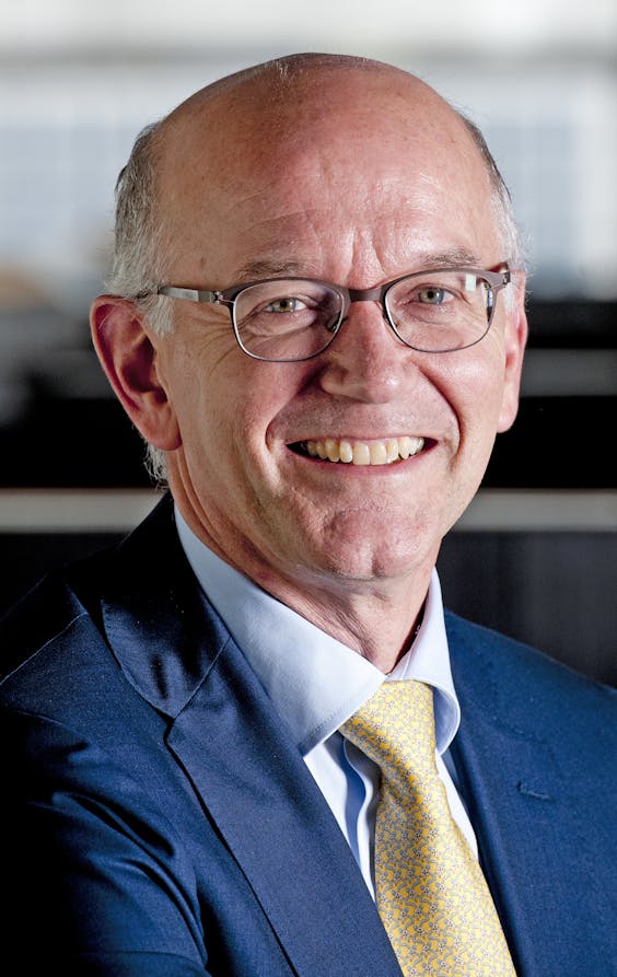 Jacques van den Broek, bestuursvoorzitter van uitzendgroep Randstad.