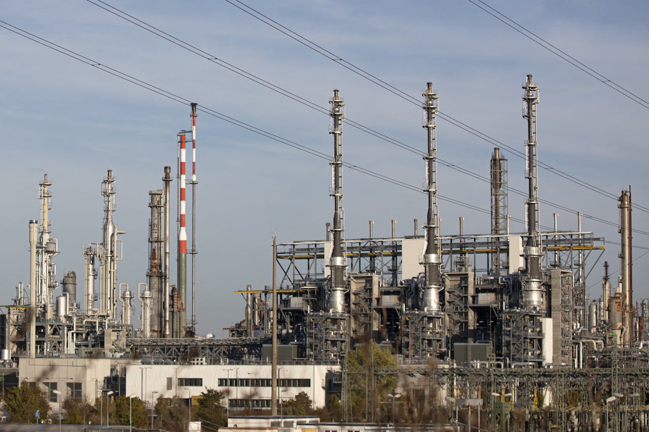 Chemische fabriek van Basf in Ludwigshafen