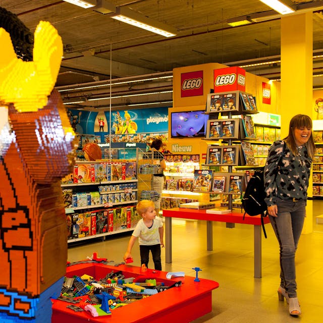 'Ik wil kinderen zien rondfietsen door de winkels' 'Ik wil kinderen zien rondfietsen door de winkels'