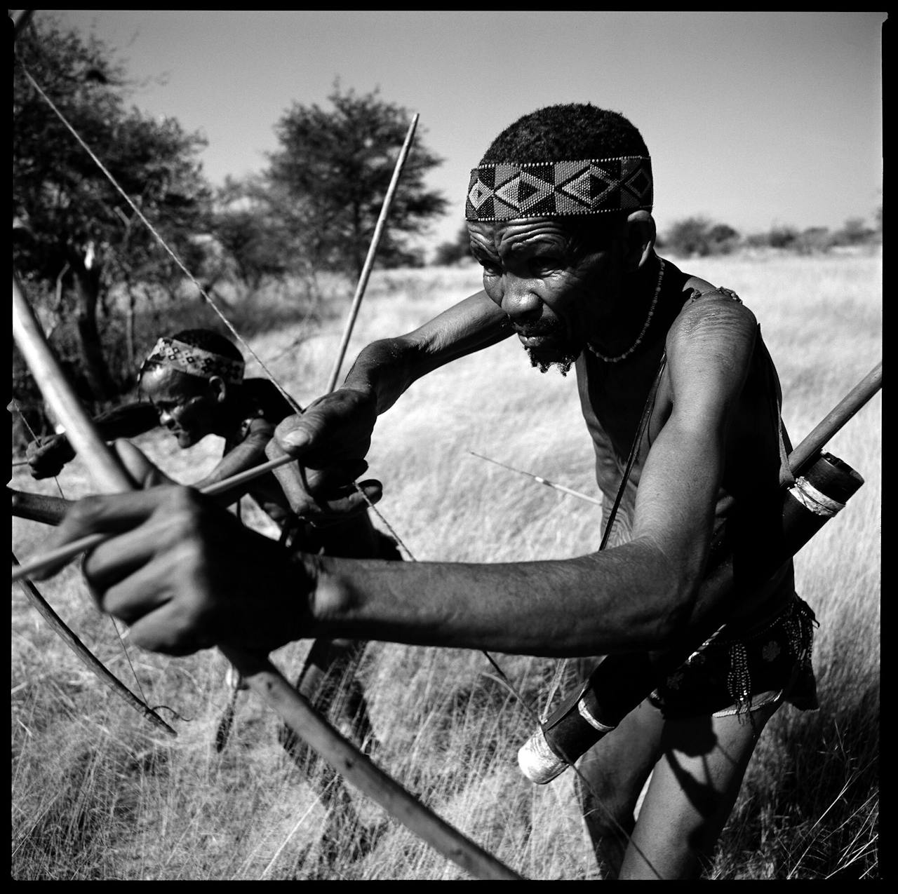 Traditionele Bosjesmannen werken zo’n vijftien uur per week en ontspannen zich veel.