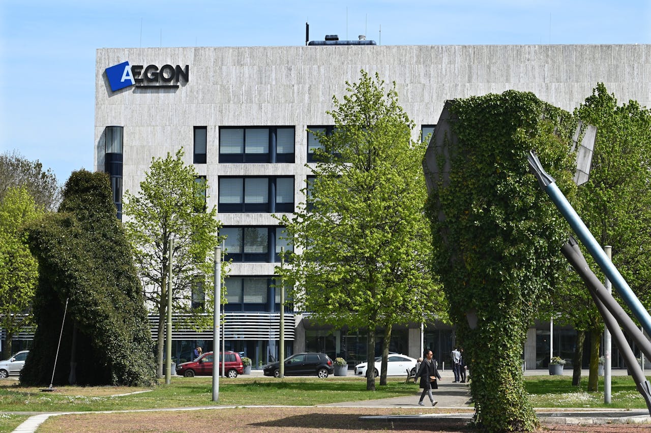 Na bijna 40 jaar verlaat verzekeraar Aegon het Aegonplein in Den Haag Na bijna 40 jaar verlaat verzekeraar Aegon het Aegonplein in Den Haag