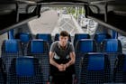 Slechts één betalende passagier, maar de 18-jarige busondernemer denkt al aan uitbreiding